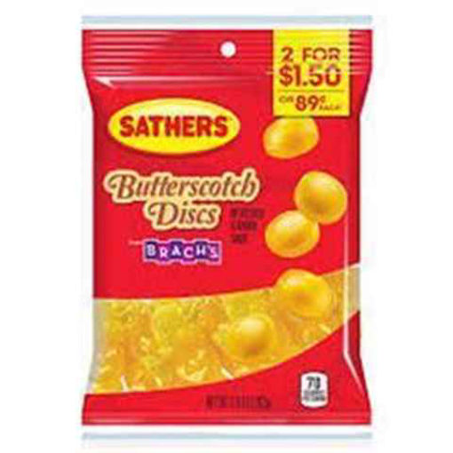 Picture of SATHERS BUTTER SCOTCH DISCS 2 FOR 2 12CT