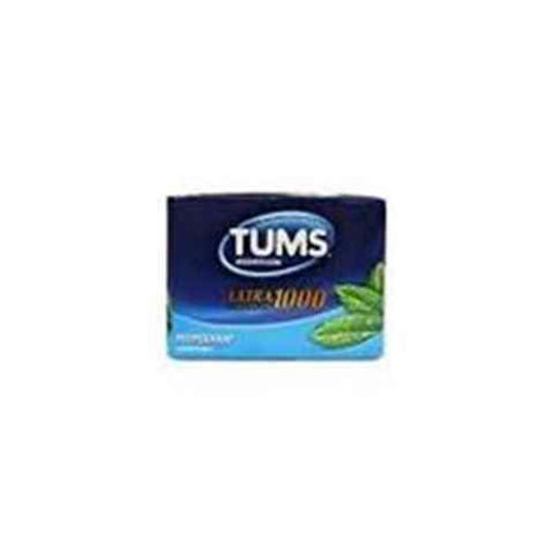 Picture of TUMS ULTRA STRENGTH PEPPERMINT 1000 12CT