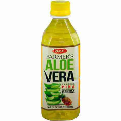 Picture of ALOE VERA PINEAPPLE JUICE 16.9OZ 20CT