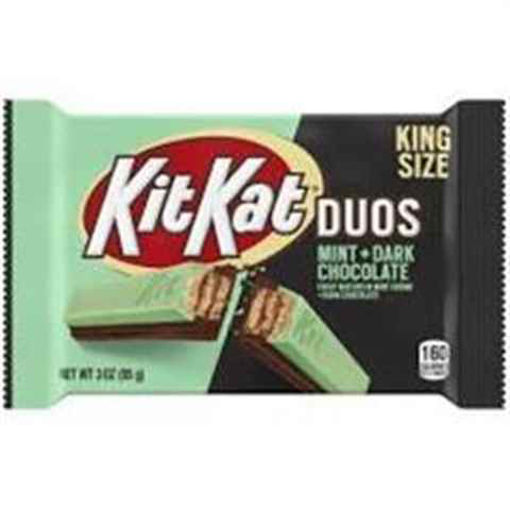 Picture of KIT KAT DARK CHOCOLATE MINT DUOS KING SIZE 3OZ 24CT