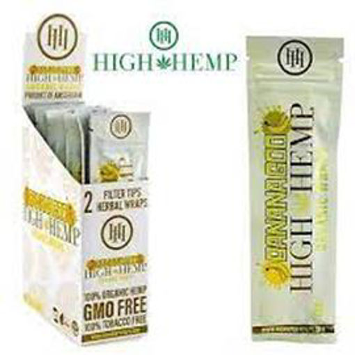 Picture of HIGH HEMP ORGANIC WRAPS BANANA GOO 25CT 2PK