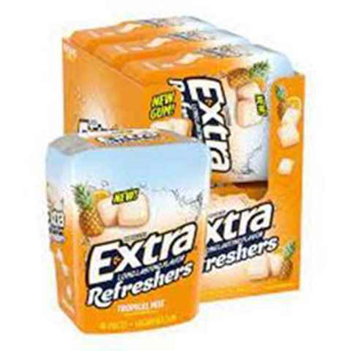 Picture of WRIGLEYS EXTRA TROPICAL BREEZE REFRESHERS BOTTLE 6CT