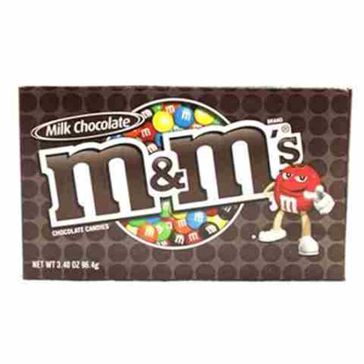 Picture of M&M MILK CHOCOLATE 3.1OZ