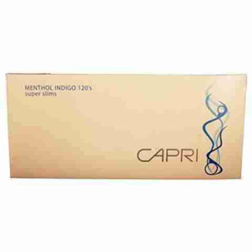 Picture of CAPRI SUPER SLIM MENTHOL INDIGO 120