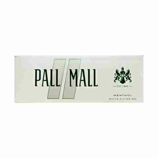 Picture of PALL MALL MENTHOL WHITE 100 BOX 