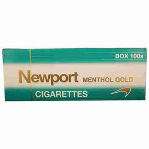 Picture of NEWPORT MENTHOL GOLD 100