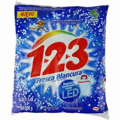 Picture of 123 LAUNDRY DETERGENT POWDER 500G