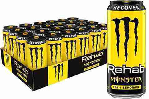 Picture of MONSTER REHAB TEA LEMONADE 15.5OZ 24CT