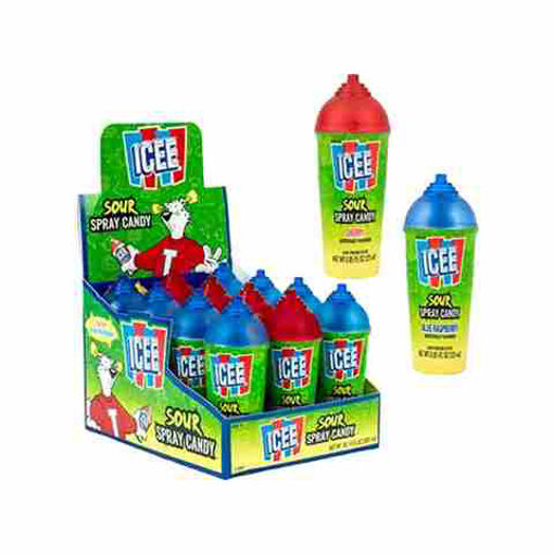 Picture of ICEE SOUR SPRAY CANDY CHERRY 0.85OZ 12CT