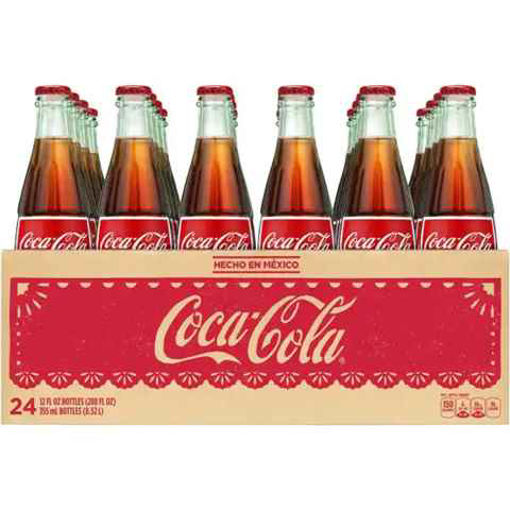 Picture of COCA COLA GLASS BOTTLE 355ML 24CT