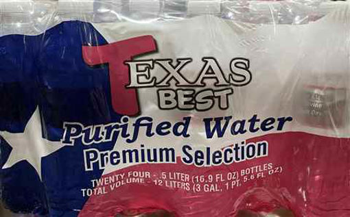 Picture of TEXAS BEST PURIFIED DRINKING WATER 16.9OZ 24CT