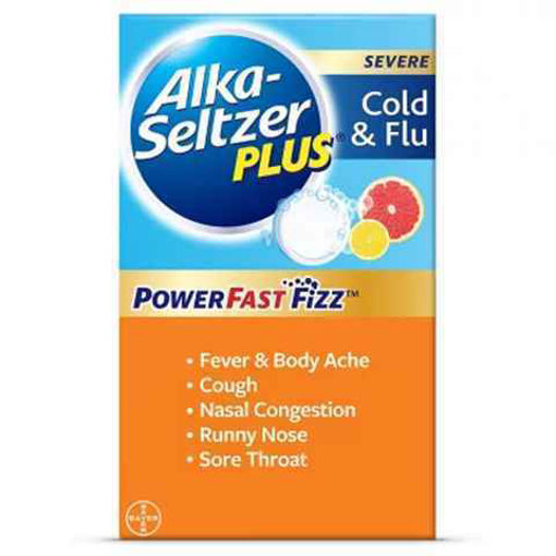 Picture of ALKA SELTZER PLUS COLD N FLU CITRUS 72CT