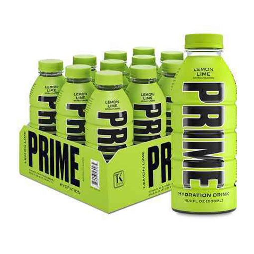 Picture of PRIME HYDRATION LEMON LIME 16.9OZ 12CT