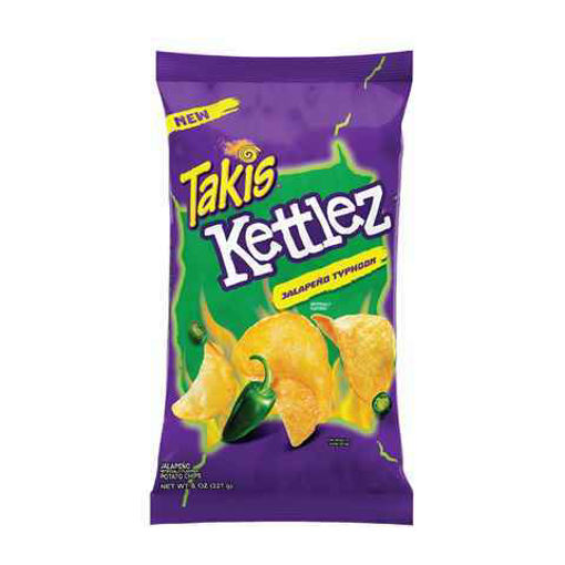 Picture of TAKIS KETTLEZ JALAPENO TYPHOON 8OZ